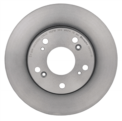 Gray cast iron disc brake rotor from Brembo part number 09.5457.31