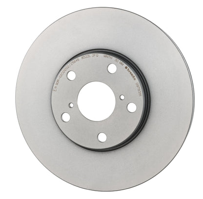Gray cast iron disc brake rotor from Brembo part number 09.7931.11
