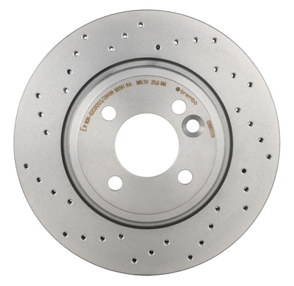 Disc Brake Rotor from Brembo part number 09.8655.1X