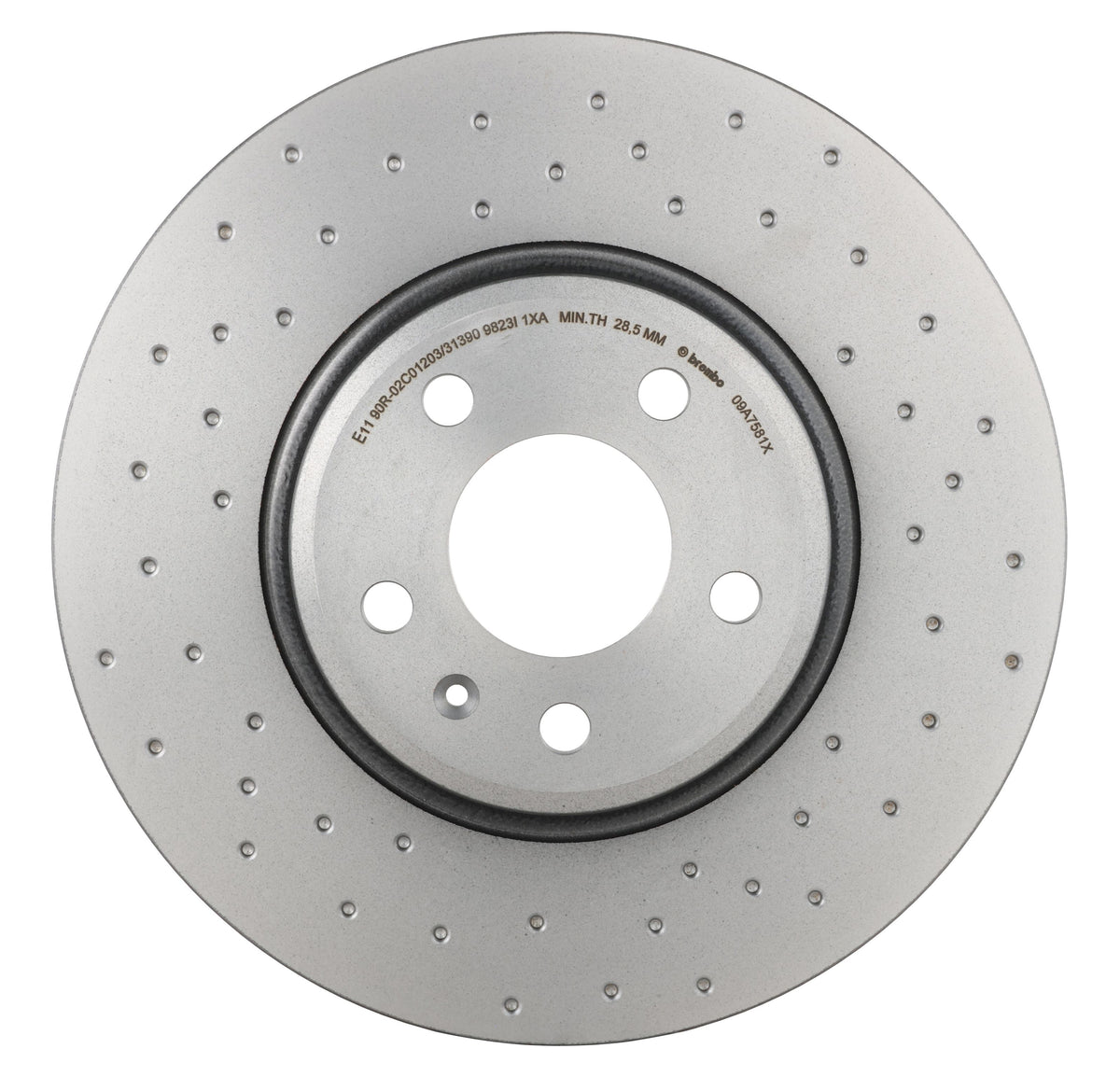 Disc Brake Rotor from Brembo part number 09.A758.1X