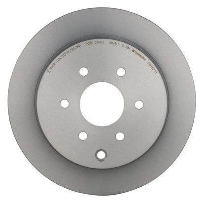 Gray cast iron disc brake rotor from Brembo part number 09.B521.11