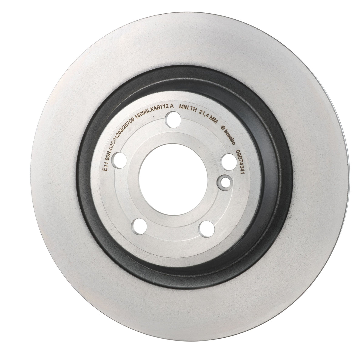 Disc Brake Rotor from Brembo part number 09.B743.41