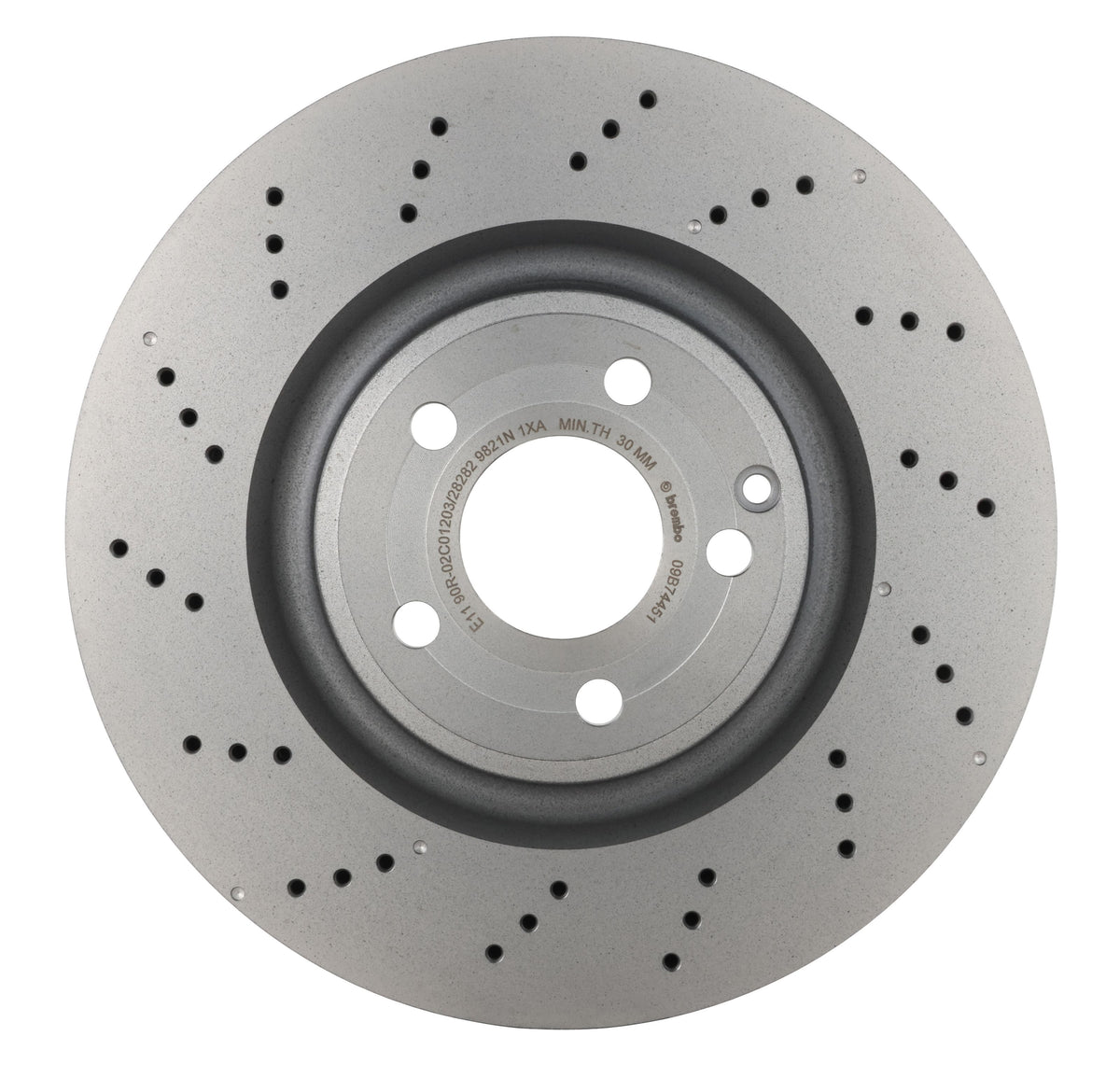 Disc Brake Rotor from Brembo part number 09.B744.51