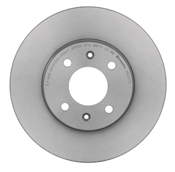 Gray cast iron disc brake rotor from Brembo part number 09.C171.11