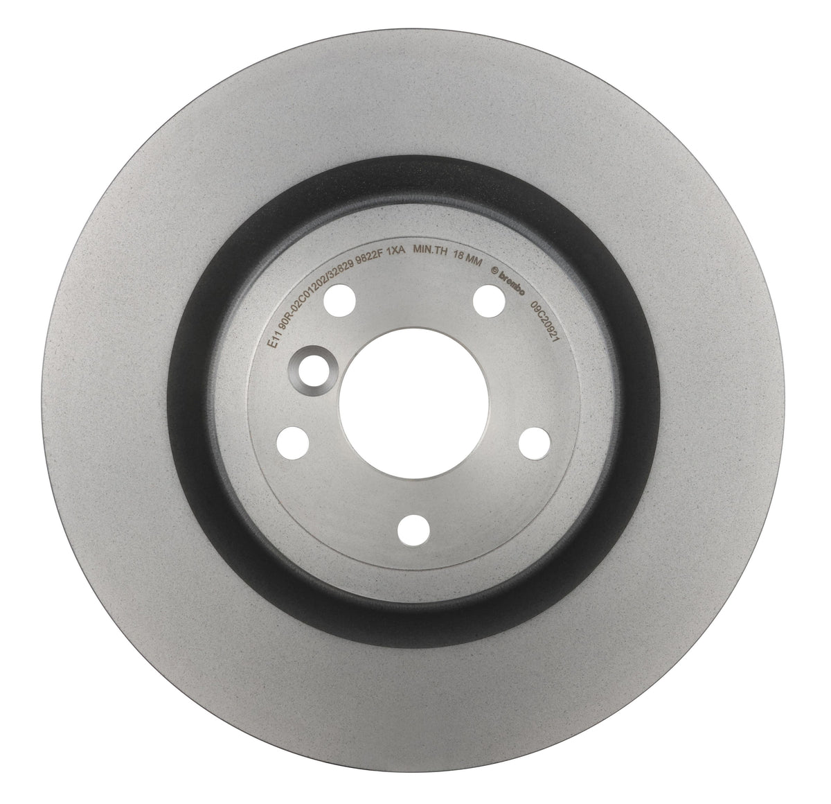 Gray cast iron disc brake rotor from Brembo part number 09.C209.21