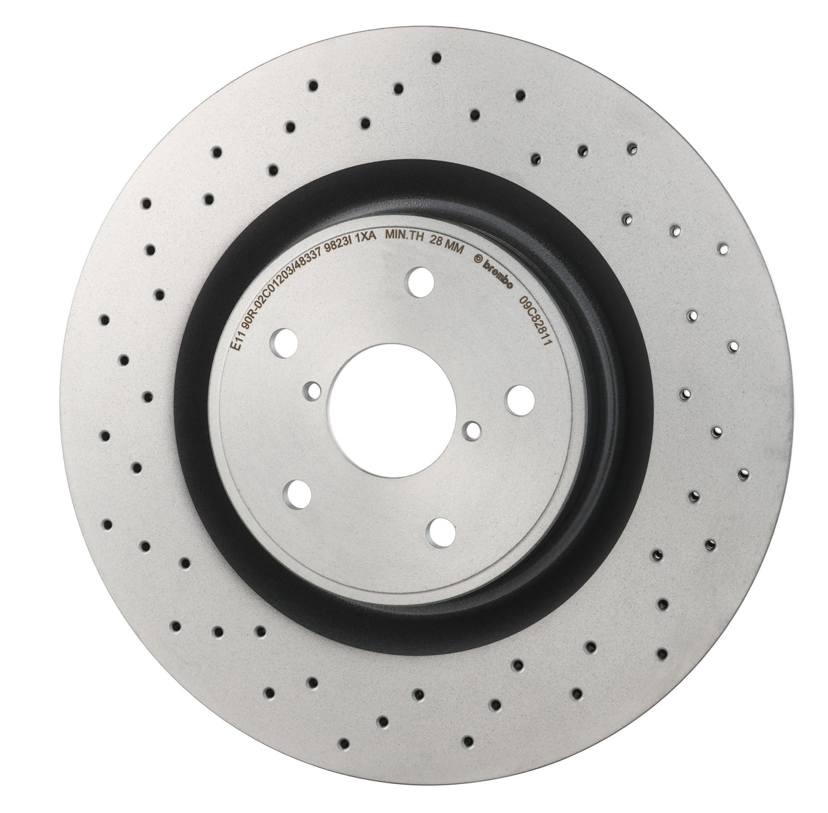 Disc Brake Rotor from Brembo part number 09.C828.11