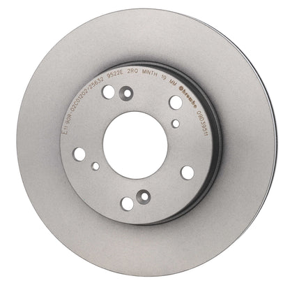 Gray cast iron disc brake rotor from Brembo part number 09.D395.11
