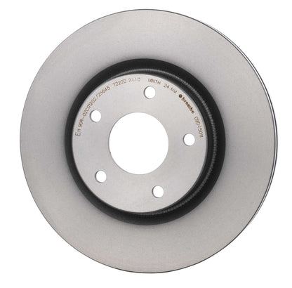 Gray cast iron disc brake rotor from Brembo part number 09.D450.11