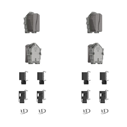 Disc Brake Pad Set from Wagner Brake part number OEX1805