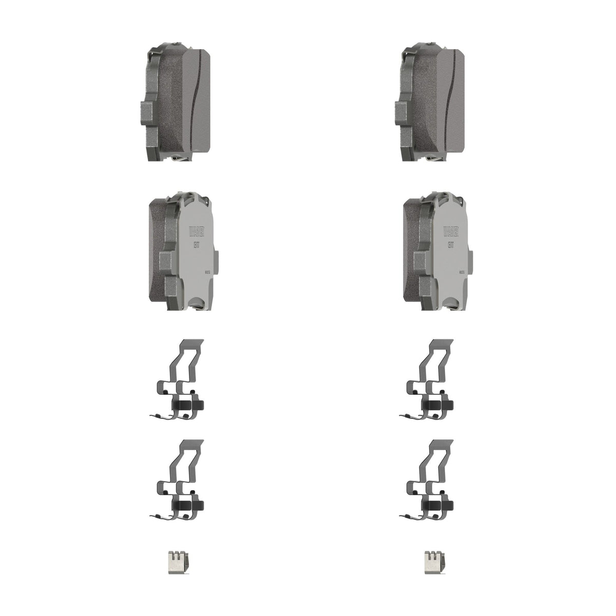 Disc Brake Pad Set from Wagner Brake part number OEX707