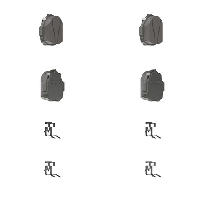 Disc Brake Pad Set from Wagner Brake part number OEX931