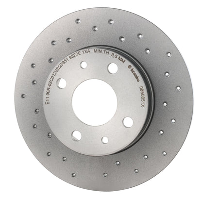 Gray cast iron disc brake rotor from Brembo part number 08.5085.1X