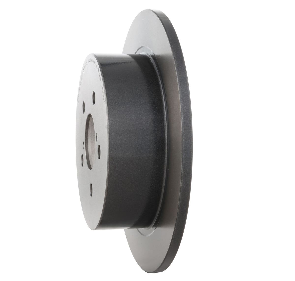 Gray cast iron disc brake rotor from Brembo part number 08.A605.11