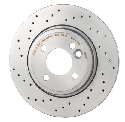 Disc Brake Rotor from Brembo part number 09.8655.1X