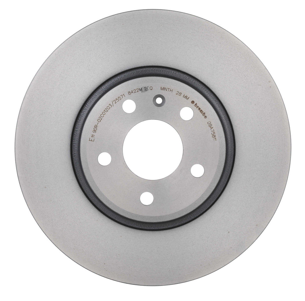 Disc Brake Rotor from Brembo part number 09.A758.11