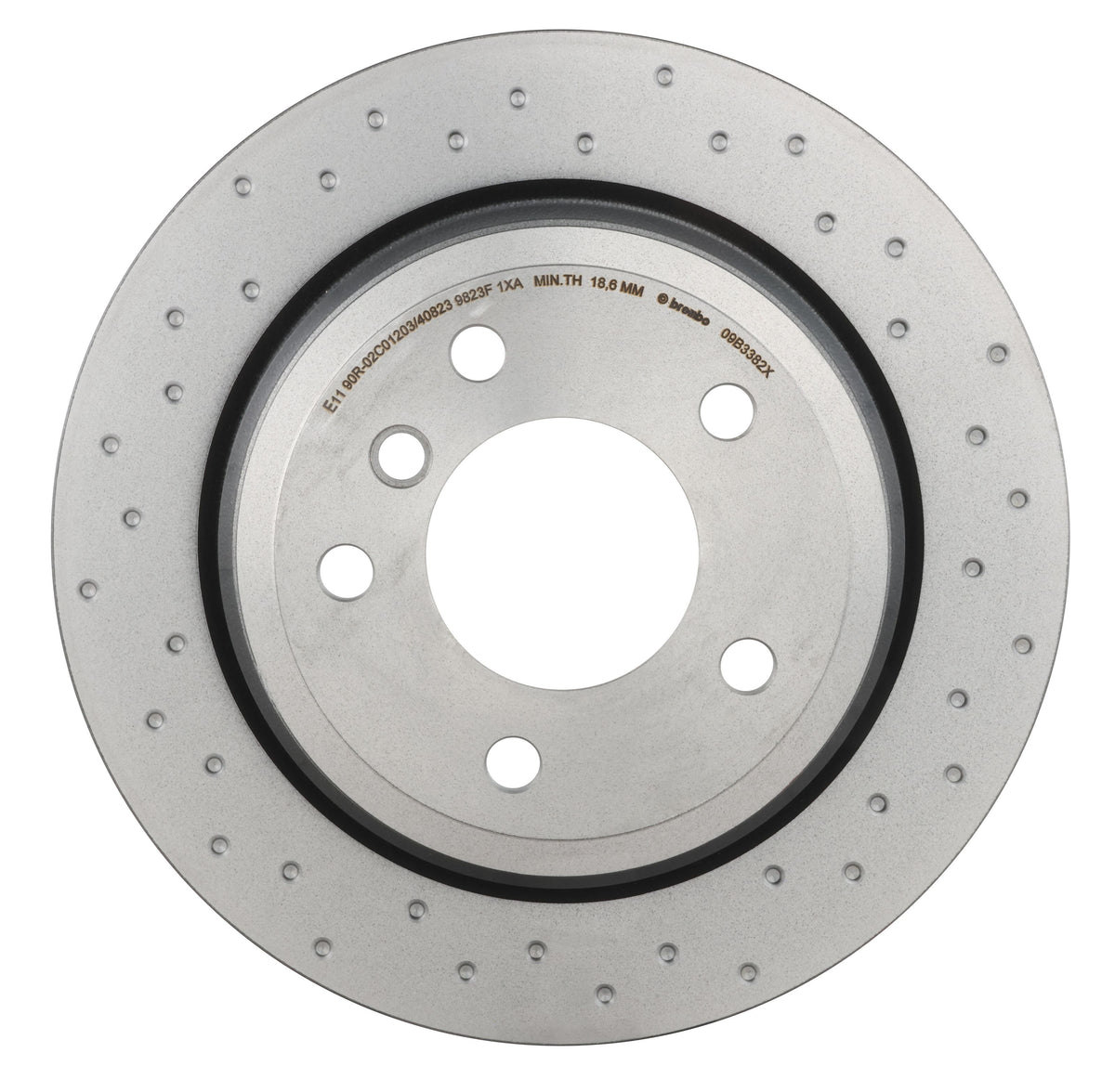 Disc Brake Rotor from Brembo part number 09.B338.2X
