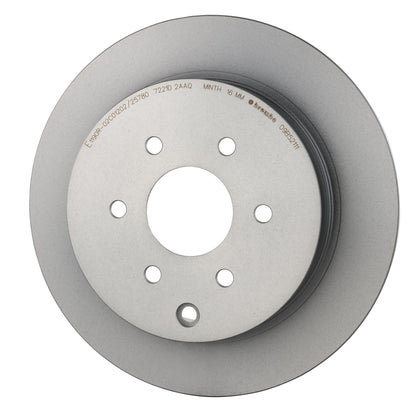 Gray cast iron disc brake rotor from Brembo part number 09.B521.11