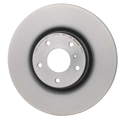 Gray cast iron disc brake rotor from Brembo part number 09.B530.11