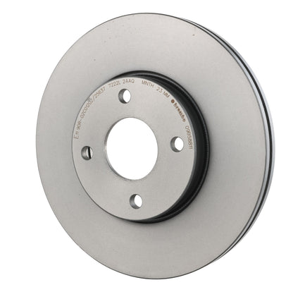 Gray cast iron disc brake rotor from Brembo part number 09.B588.11