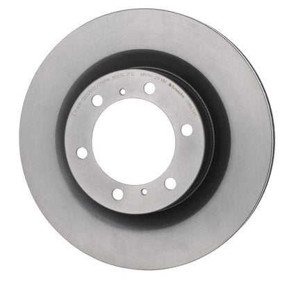 Gray cast iron disc brake rotor from Brembo part number 09.B634.11