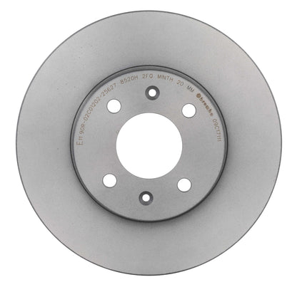 Gray cast iron disc brake rotor from Brembo part number 09.C171.11