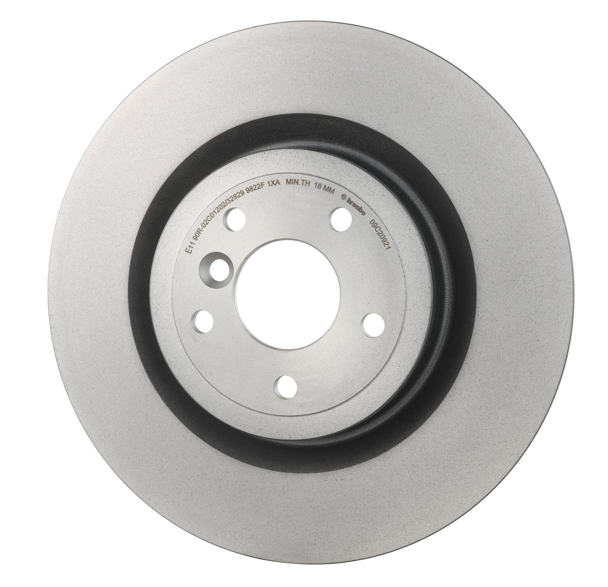 Gray cast iron disc brake rotor from Brembo part number 09.C209.21