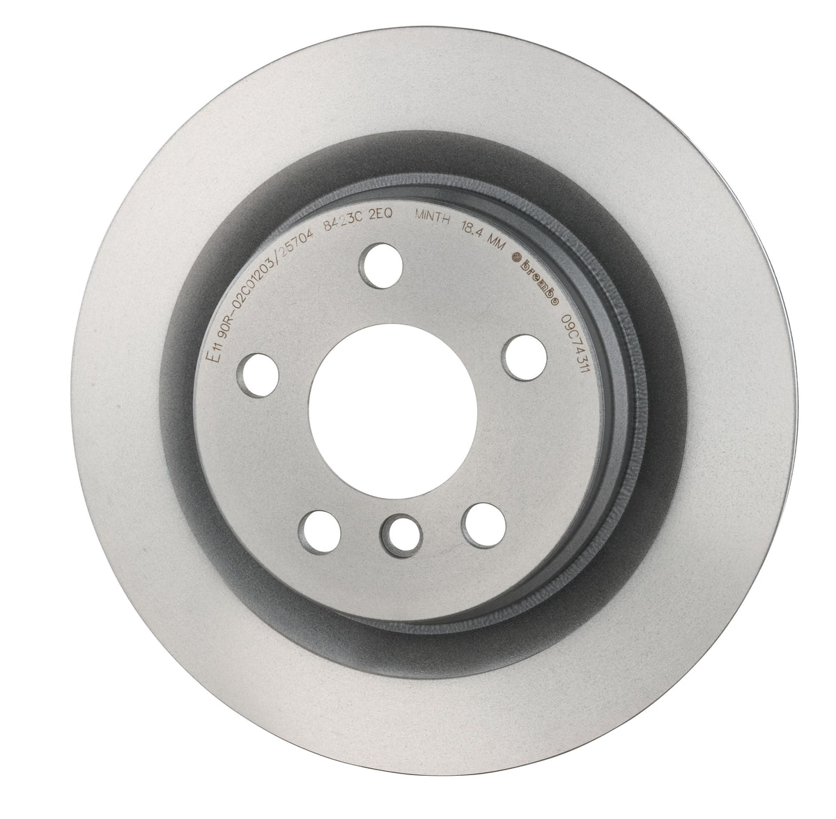 Disc Brake Rotor from Brembo part number 09.C743.11