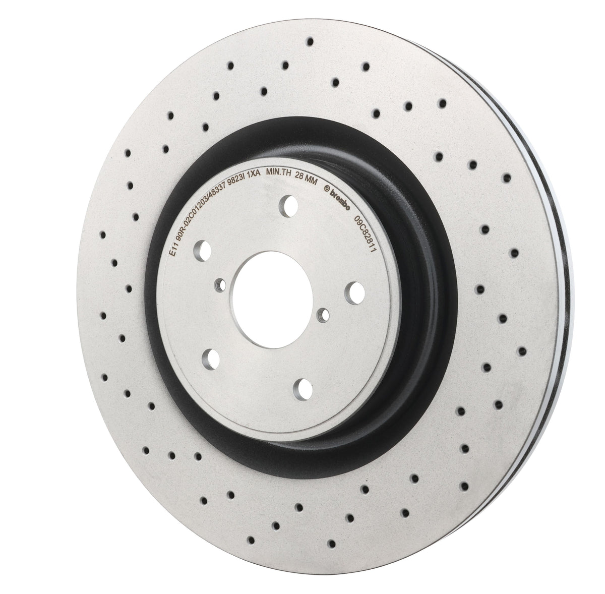 Disc Brake Rotor from Brembo part number 09.C828.11