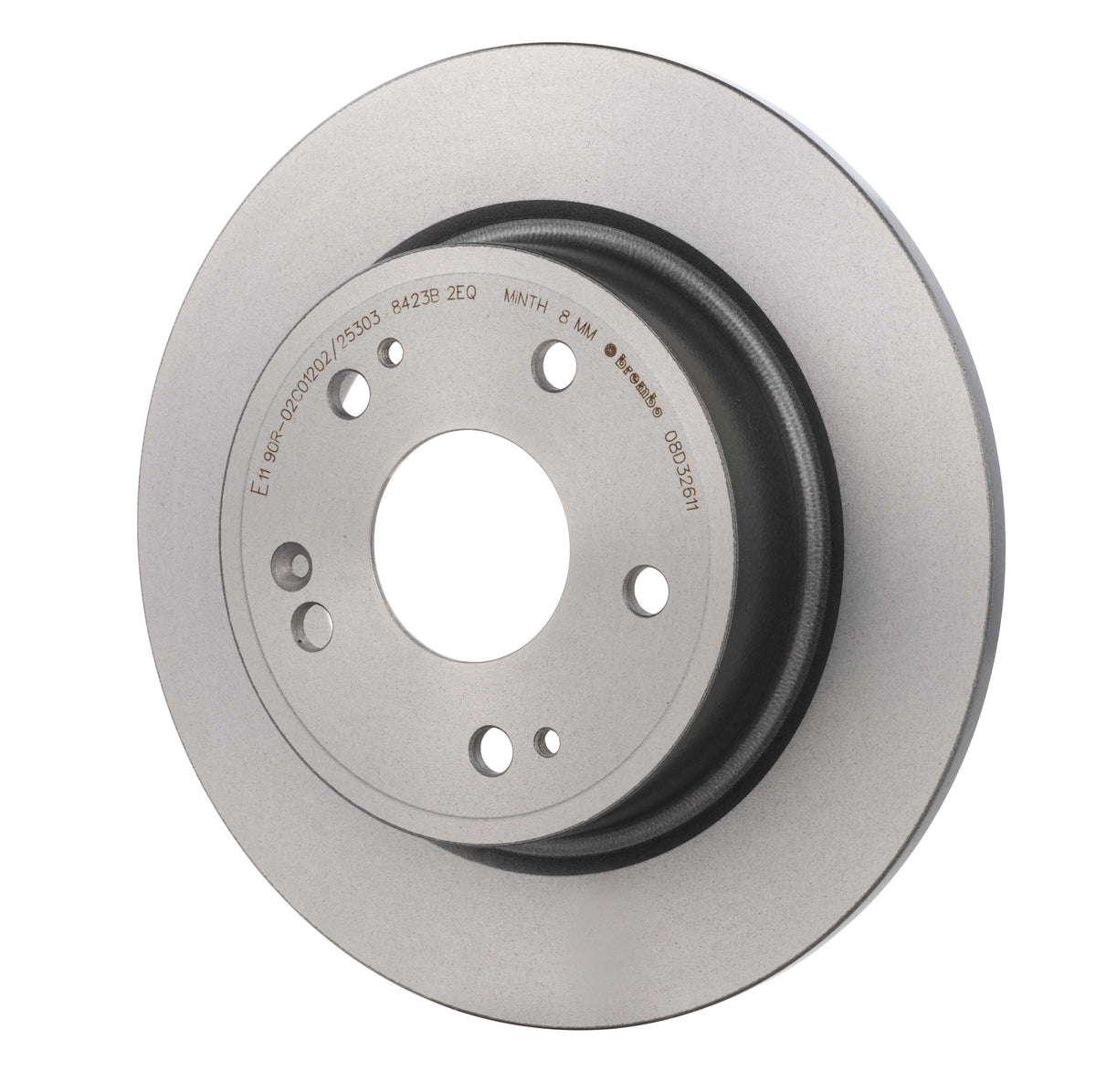 Gray cast iron disc brake rotor from Brembo part number 08.D326.11