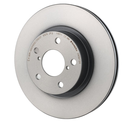 Gray cast iron disc brake rotor from Brembo part number 09.5673.11