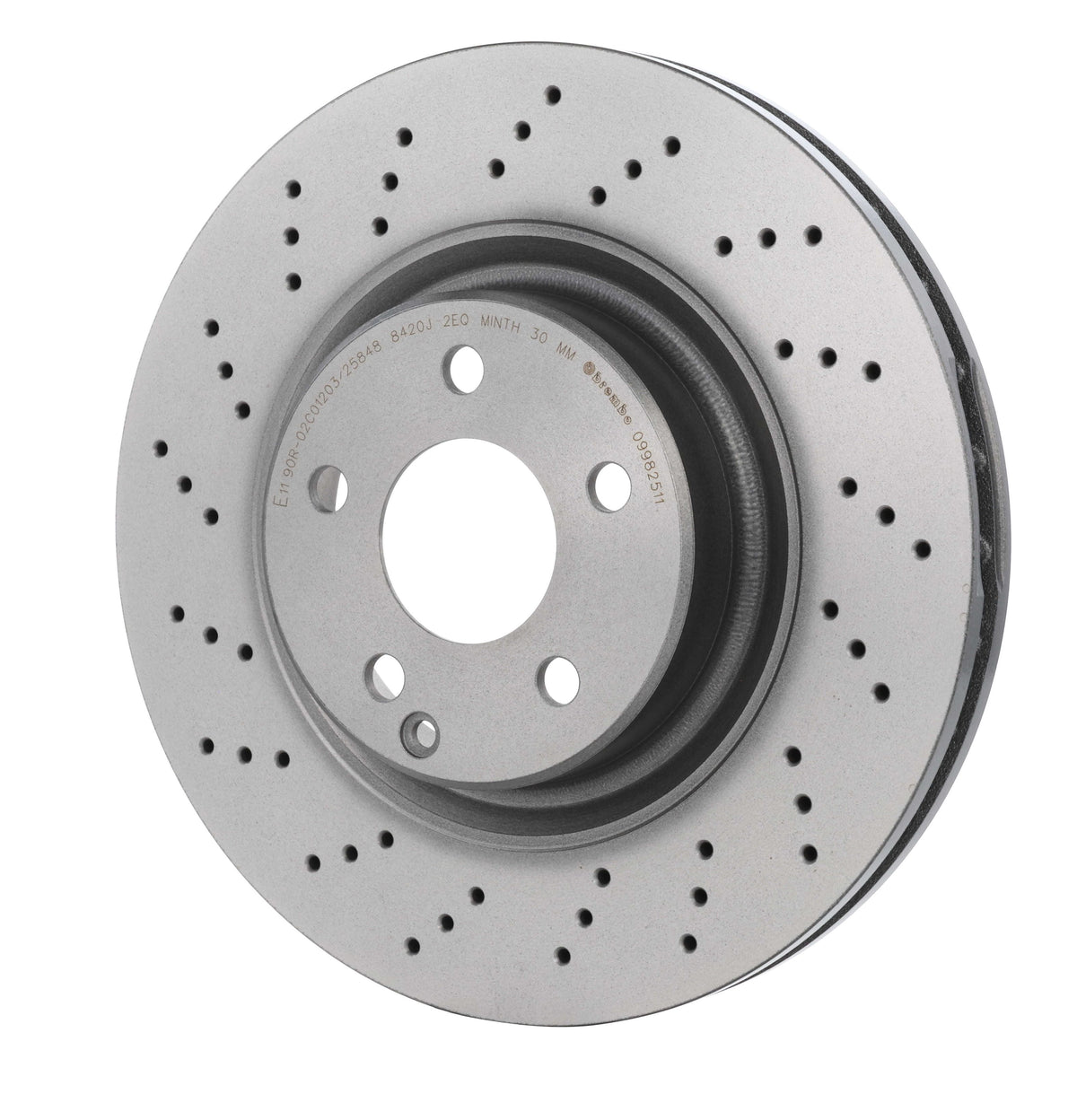 Disc Brake Rotor from Brembo part number 09.9825.11