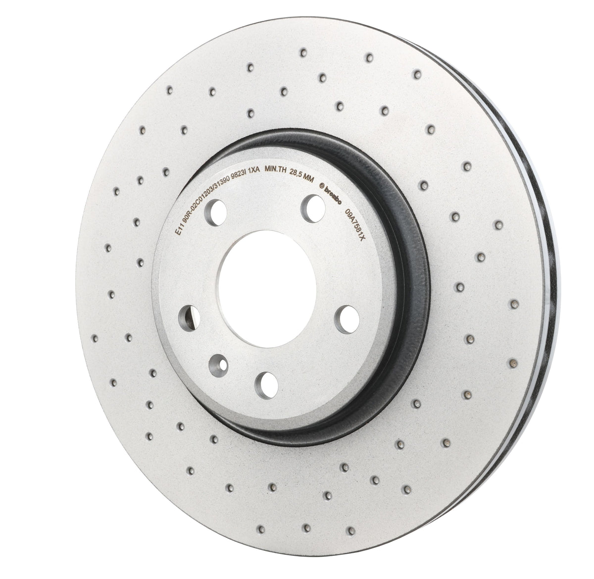 Disc Brake Rotor from Brembo part number 09.A758.1X