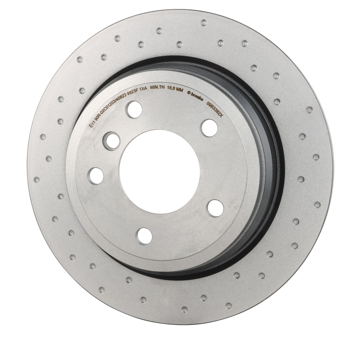 Disc Brake Rotor from Brembo part number 09.B338.2X