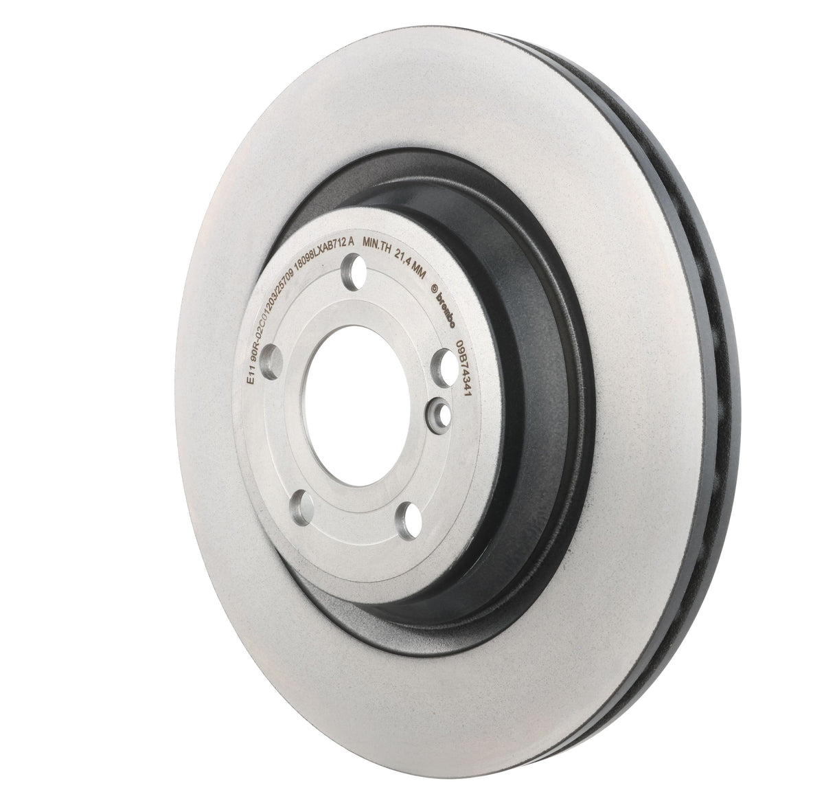 Disc Brake Rotor from Brembo part number 09.B743.41