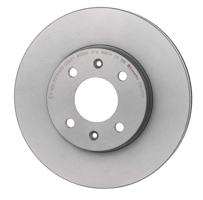 Gray cast iron disc brake rotor from Brembo part number 09.C171.11