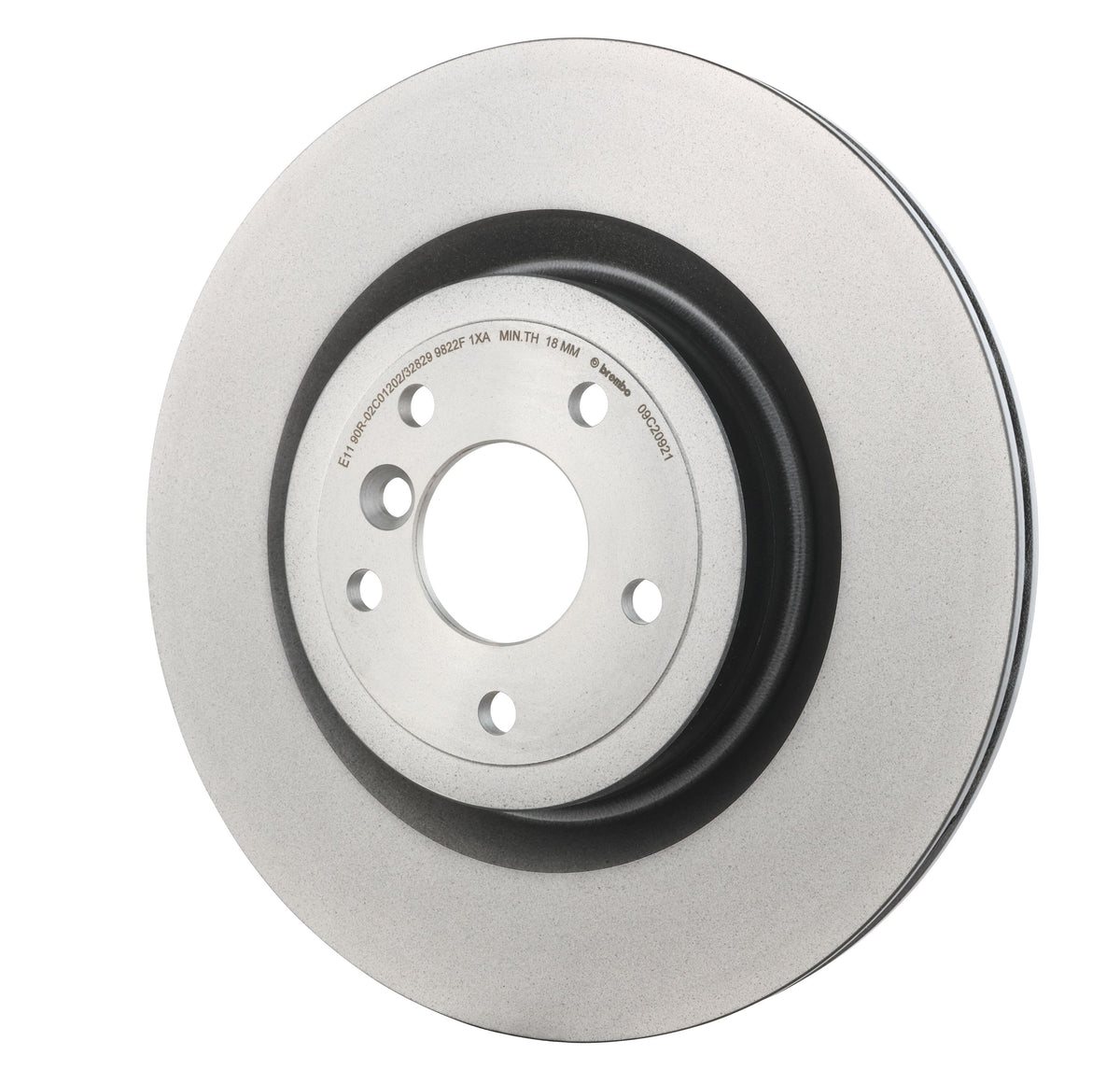 Gray cast iron disc brake rotor from Brembo part number 09.C209.21