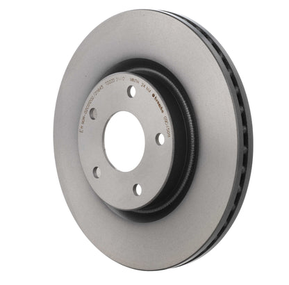 Gray cast iron disc brake rotor from Brembo part number 09.D450.11