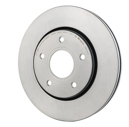 Gray cast iron disc brake rotor from Brembo part number 09.N125.11
