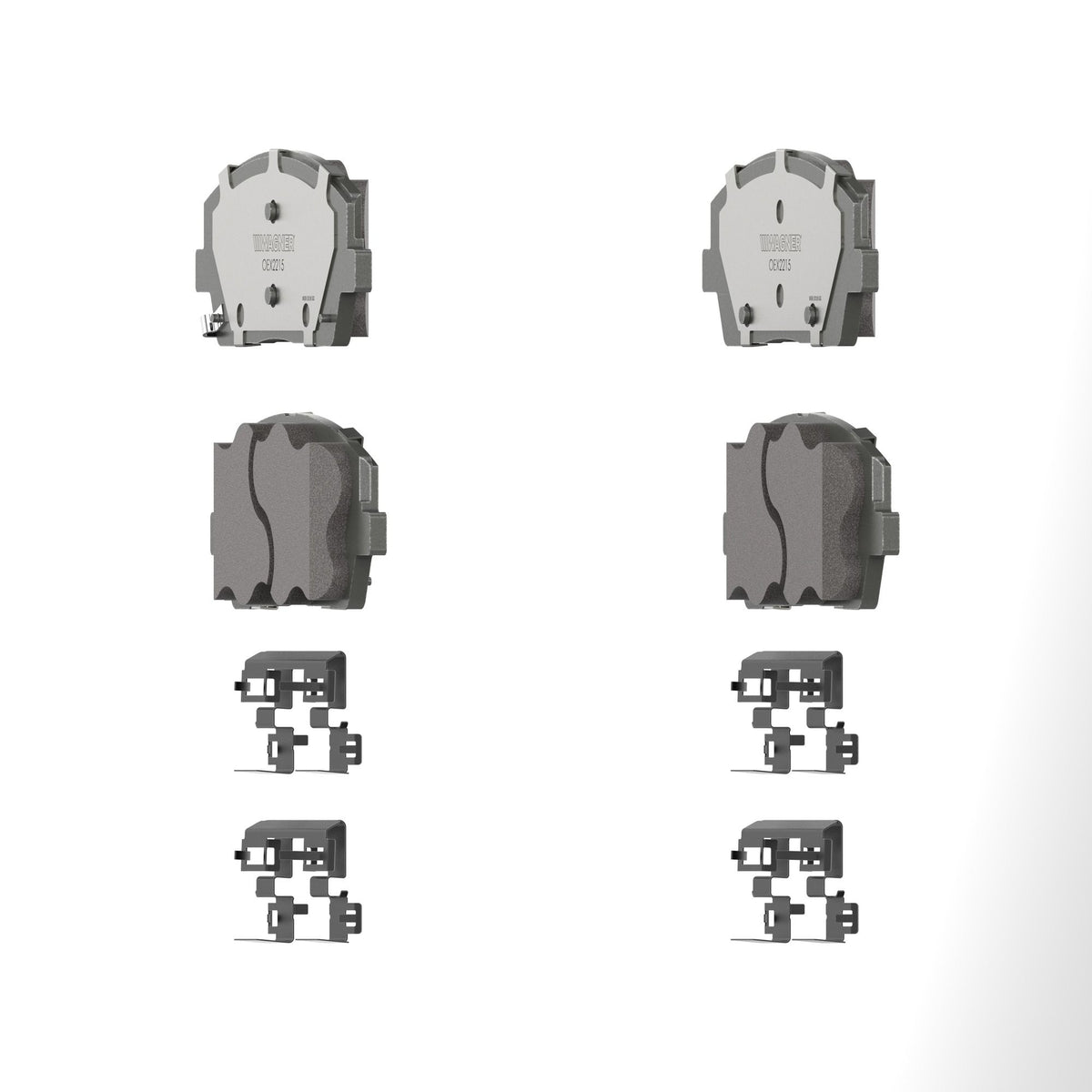 Disc Brake Pad Set from Wagner Brake part number OEX2215