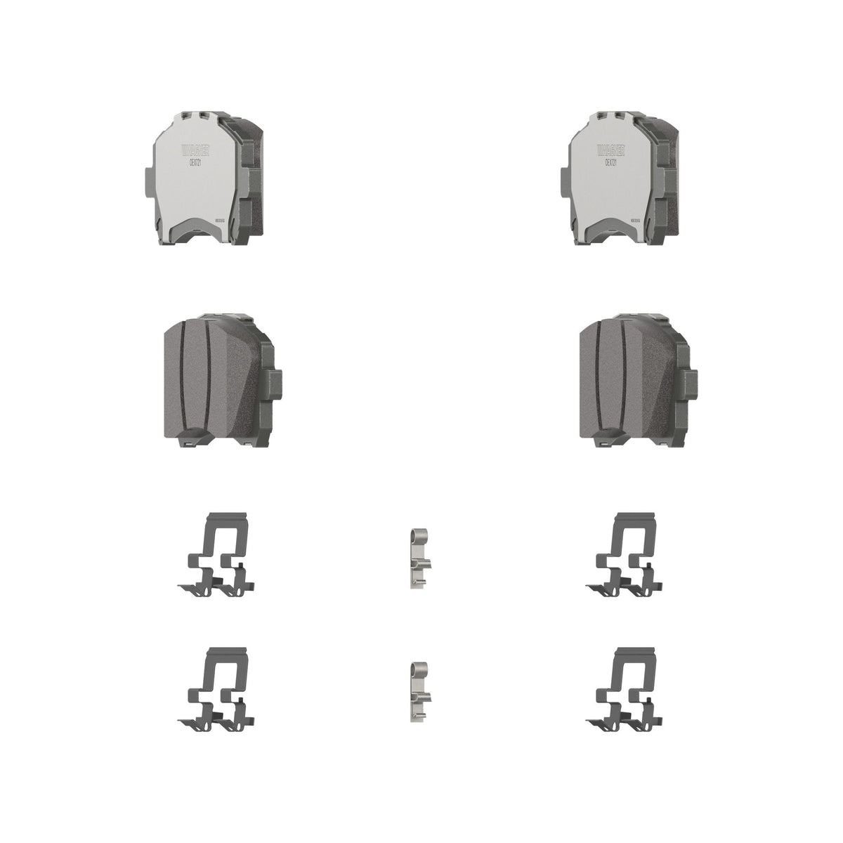 Disc Brake Pad Set from Wagner Brake part number OEX721