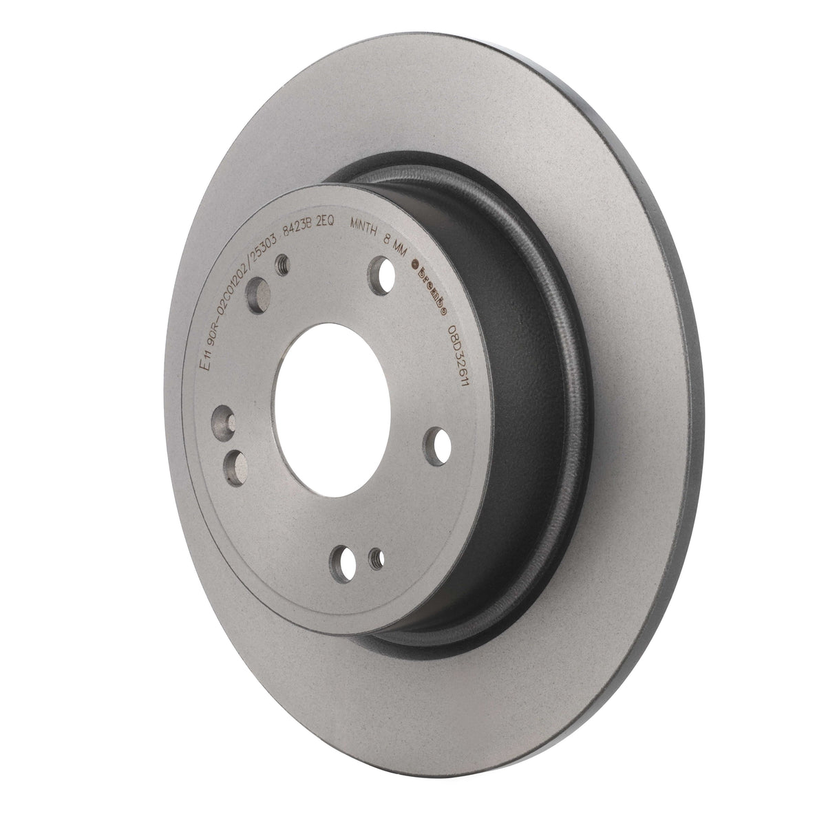Gray cast iron disc brake rotor from Brembo part number 08.D326.11