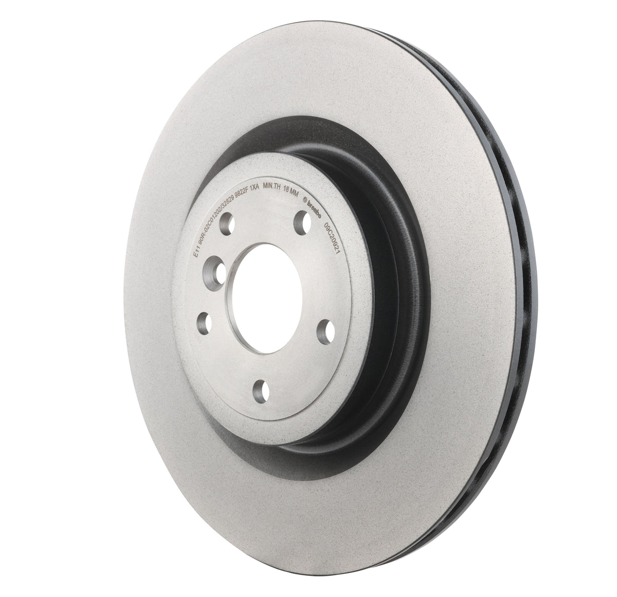 Gray cast iron disc brake rotor from Brembo part number 09.C209.21