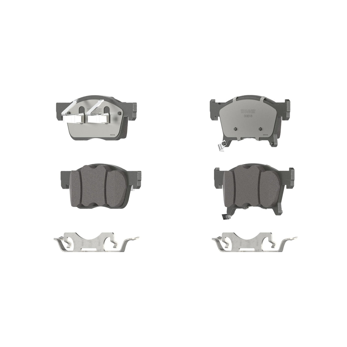 Disc Brake Pad Set from Wagner Brake part number OEX2170