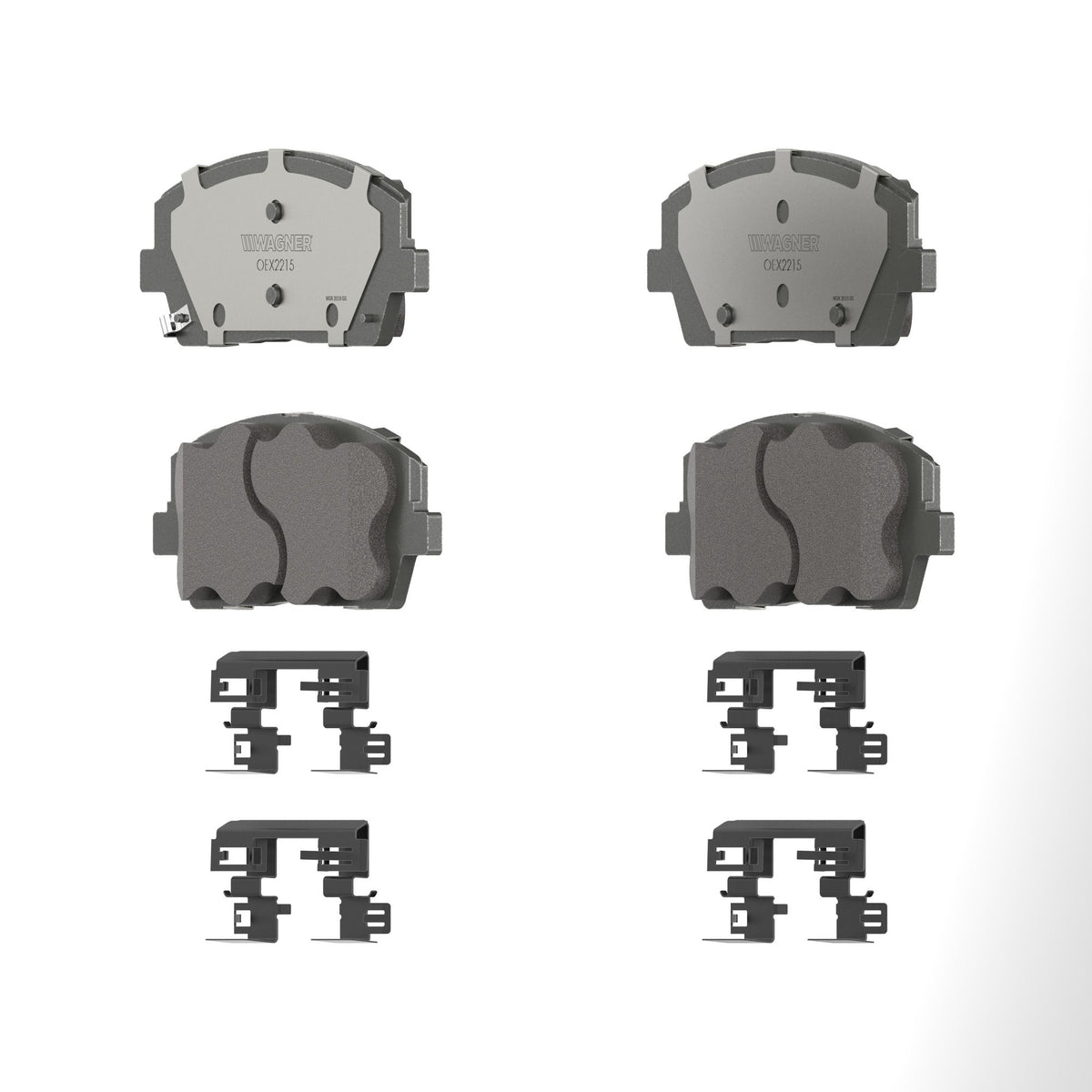 Disc Brake Pad Set from Wagner Brake part number OEX2215