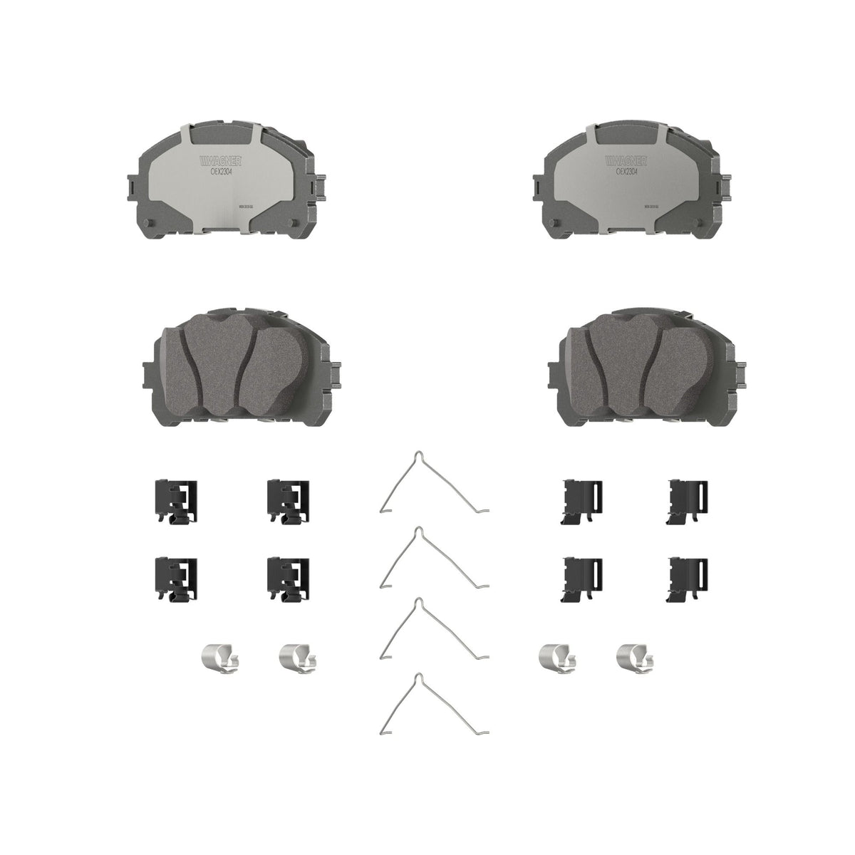Disc Brake Pad Set from Wagner Brake part number OEX2304