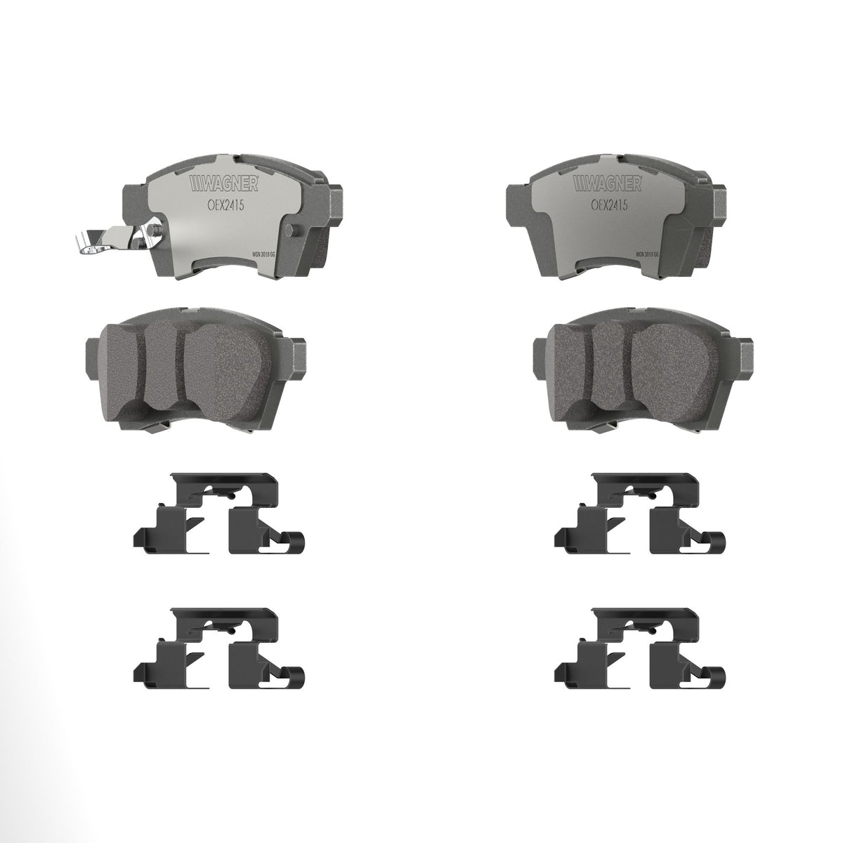 Disc Brake Pad Set from Wagner Brake part number OEX2415