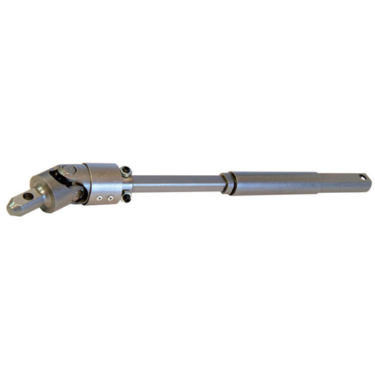 Natural steel steering shaft with mounting hardware from Borgeson part number 000937