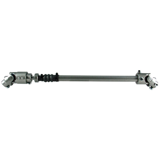 Natural steel steering shaft with mounting hardware from Borgeson part number 000945