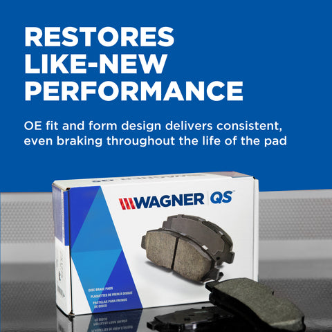 Wagner Brake ZD562 Disc Brake Pad Set – Front