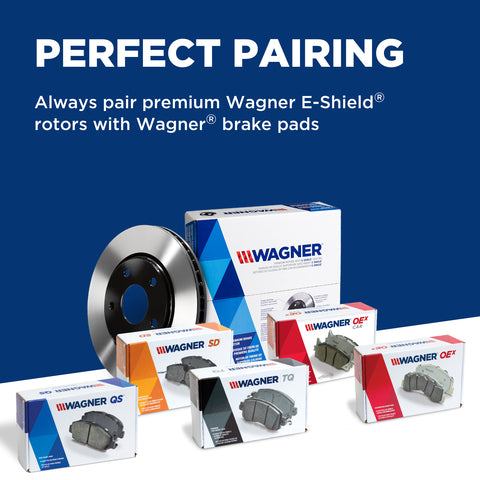 Wagner Brake BD126432E Disc Brake Rotor – Front